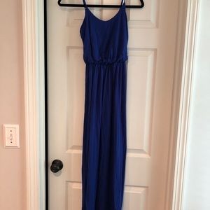 Lush Nordstrom blue maxi dress